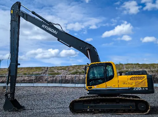 2023 HYUNDAI R220LC-9SB Uso: 874 hrs